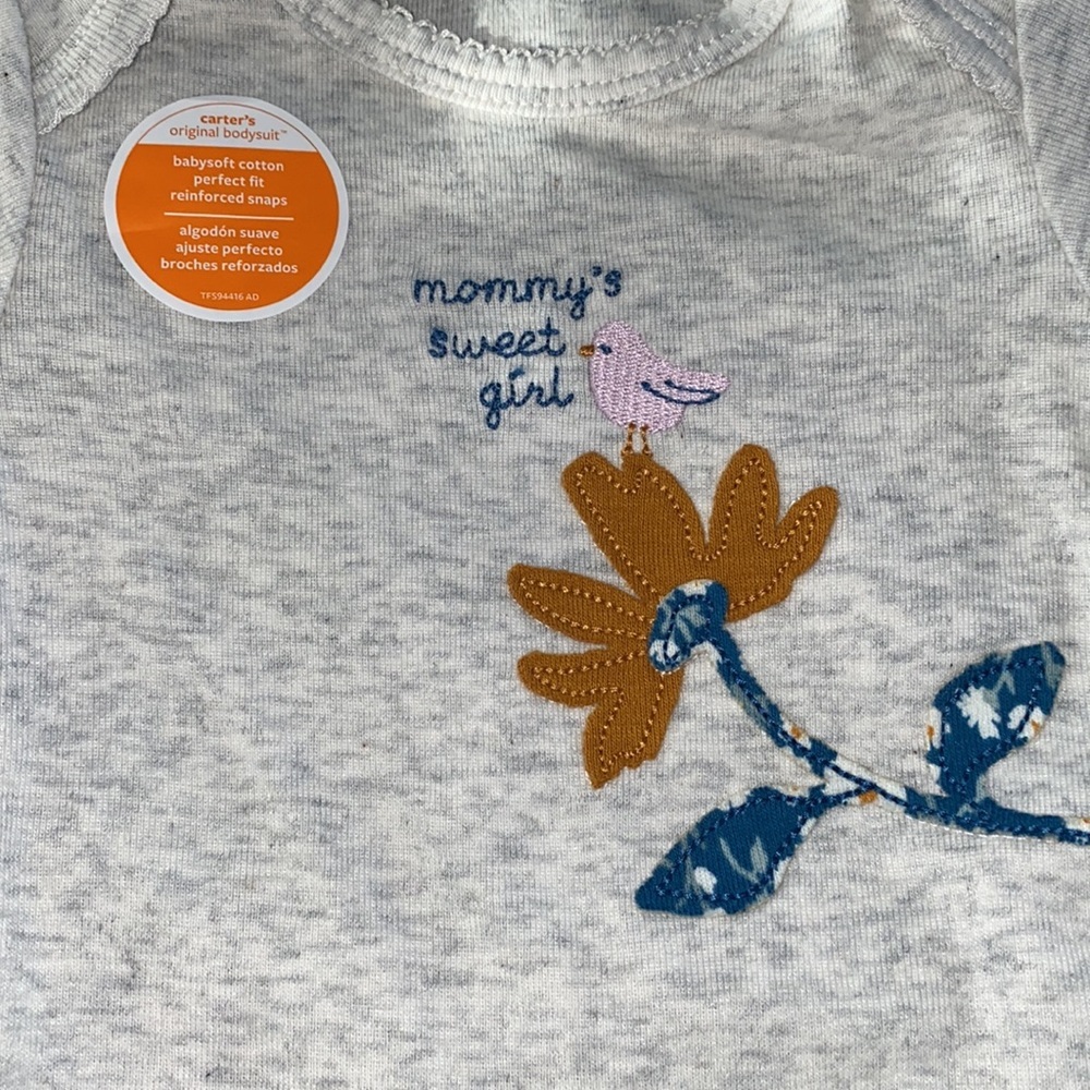 Carter’s Onesie pants, Bibs Matching Bundle set- NWT - Picture 7 of 8